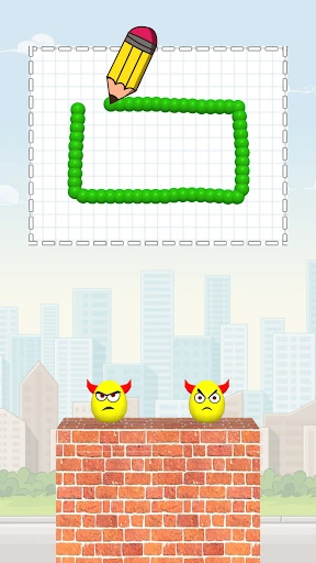 Gameplay screenshot 1 from Draw To Smash - Draw Puzzle - Arcade game